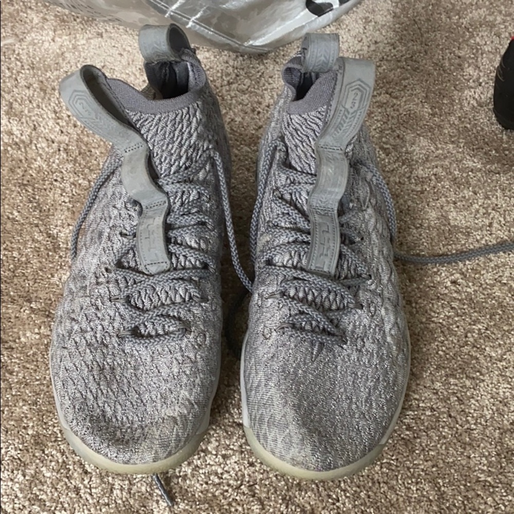Grey Nike Air shoes